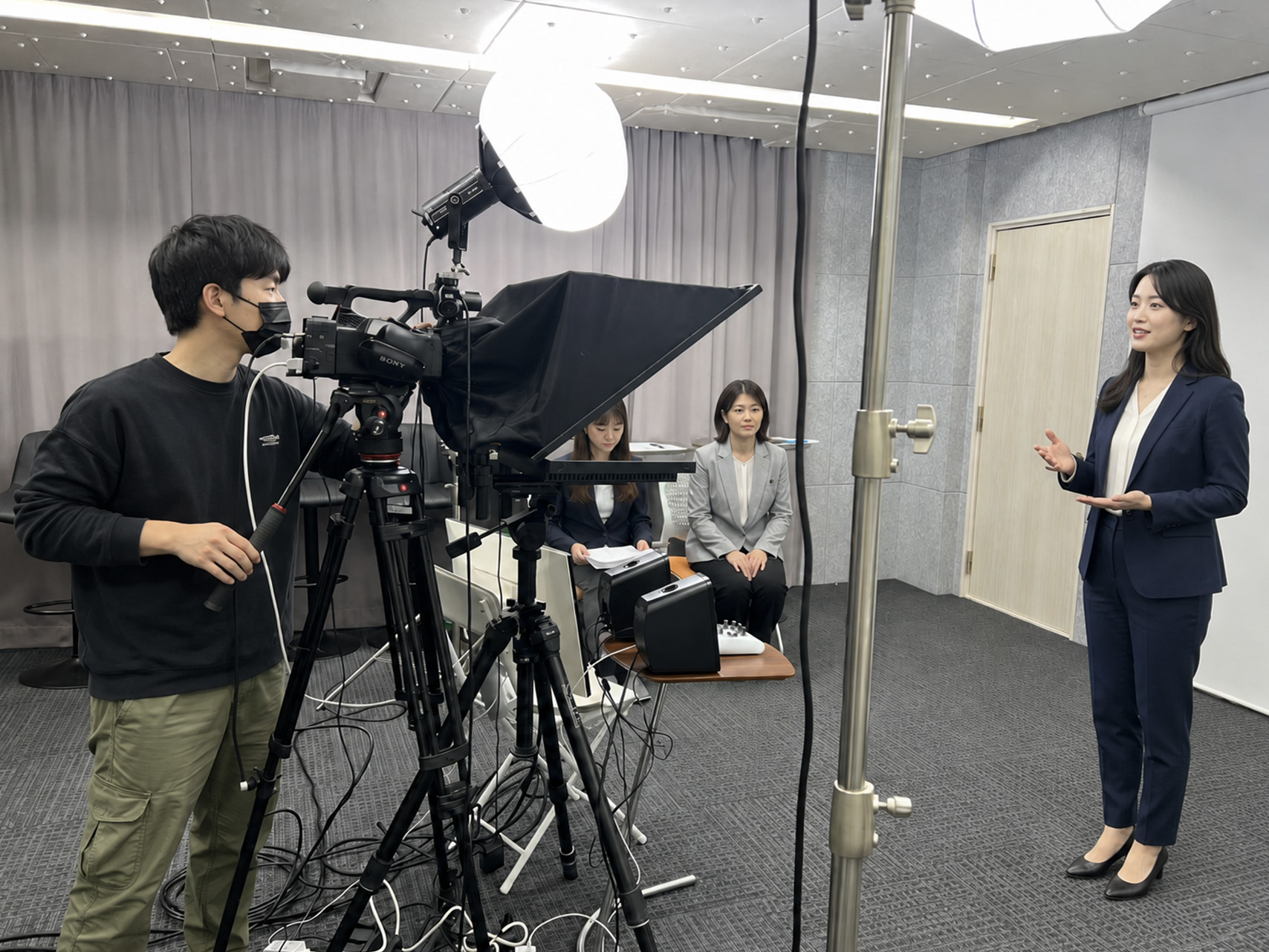 手話での映像制作